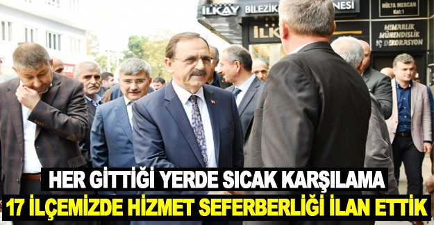 Başkan Şahin: “ Seferberlik Halindeyiz ”