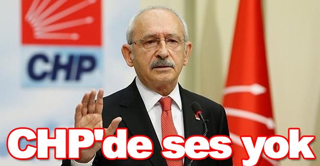 CHP'de ses yok