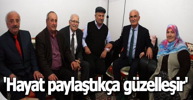 Yusuf Ziya Yılmaz,Hayat paylaştıkça güzelleşir