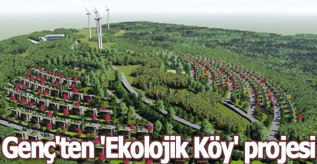 Genç'ten 'Ekolojik Köy' projesi