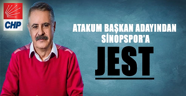 Atakum Başkan Adayından Sinopspor'a Jest