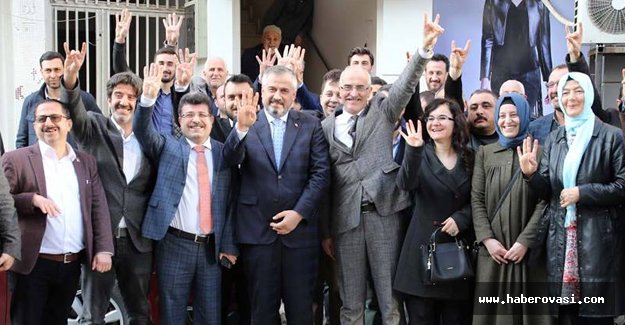 BAFRA MHP'DEN AK PARTİ'YE ZİYARET