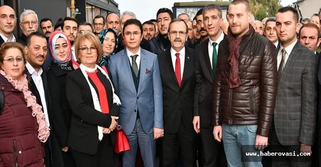 Başkan Şahin MHP ilçe Başkanlığında