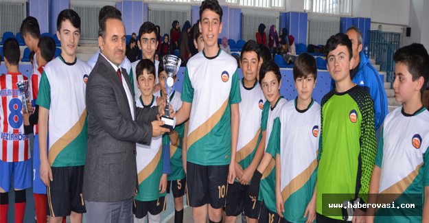 Futsal final maçı Havza'da yapıldı