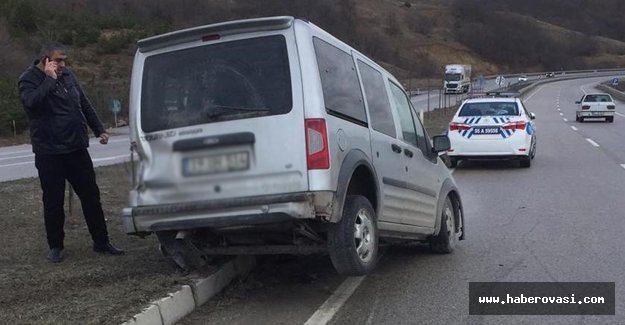 Samsun'da Trafik kazası 1 ölü 1 yaralı