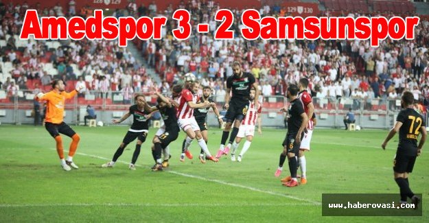 Samsunspor deplasmanda yenildi