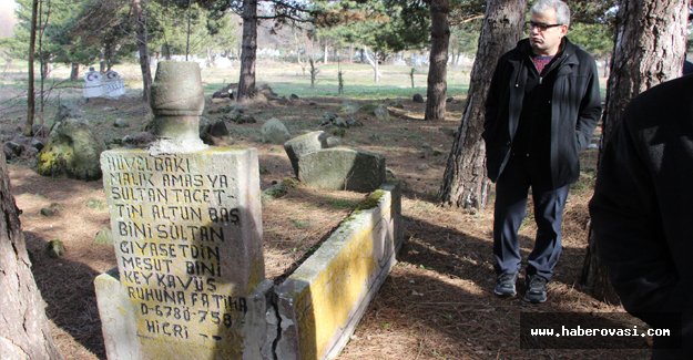 Altunbaş'ın türbesi için yer teslimi yapıldı