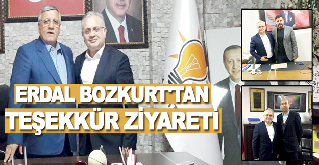 Erdal Bozkurt Başkan Adayı Ersoy`a Başarılar diledi