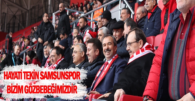 Hayati Tekin,Samsunspor bizim gözbebeğimizdir