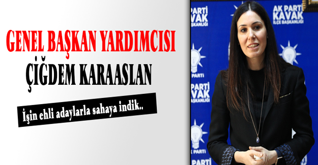 Karaaaslan işin ehli adaylarla sahaya indik