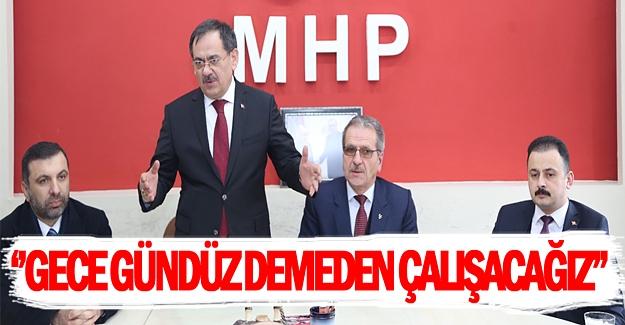 Mustafa Demir Kavak MHP ilçe başkanlığını ziyaret etti
