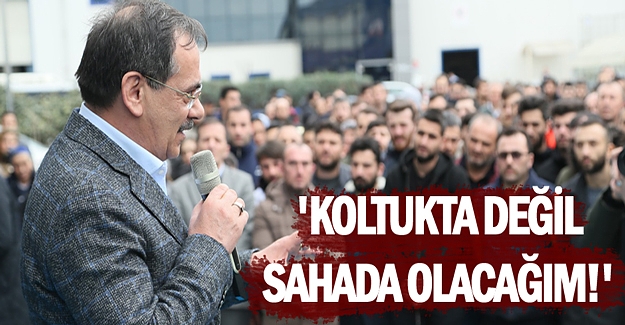 Mustafa Demir, Sampa Otomotiv çalışanlarıyla buluştu