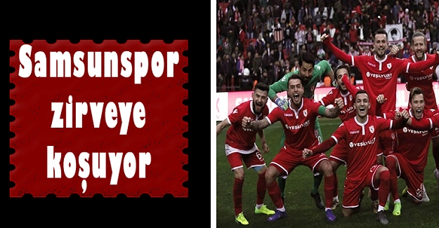 Samsunspor seriyi yakaladı