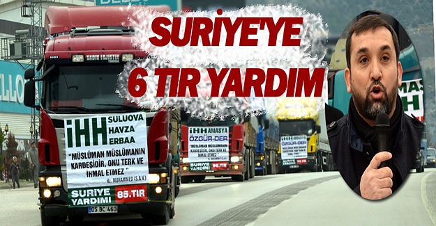 Suriye'ye yardım