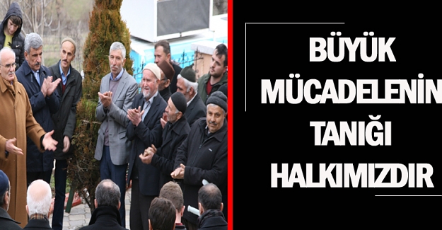 31 Mart'ta ülkemizin ayaklarına vurulmak istenen prangalar kırılacak