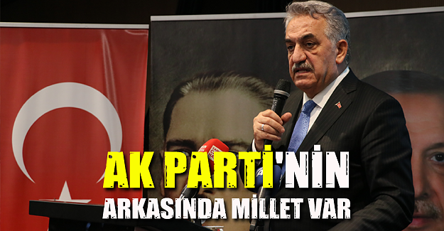 AK Parti'nin siyasetinin merkezinde millet var