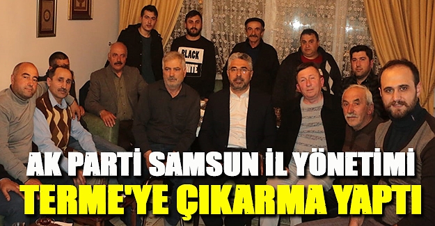 AK Parti Terme'ye çıkarma yaptı