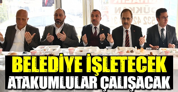 Belediye tesislerini Belediye işletecek