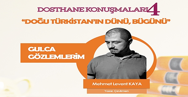 Dosthane Kitap Kahve’de Doğu Türkistan konuşulacak!