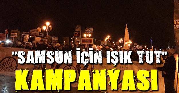 İlk Oy Hareketi'nden "Samsun İçin Işık Tut" Kampanyası 