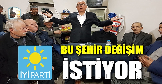 Rızvan Aksoy Bu şehir değişim istiyor!