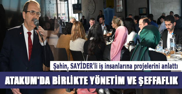 Şahin SAYİDER ile buluştu