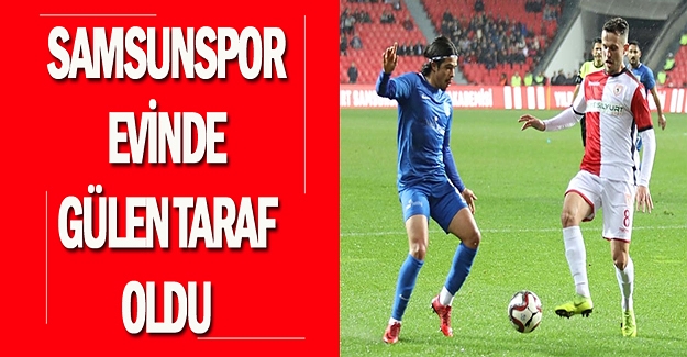 Samsunspor evinde çoştu!