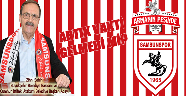 Samsunspor'un Arkasındayız