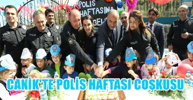 Canik'te Polis Haftası coşkusu