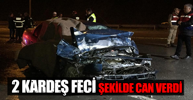 Samsun'da Trafik Kazası 2 ölü