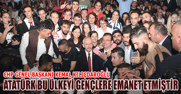 Kılıçdaroğlu Samsun'da gençlere seslendi