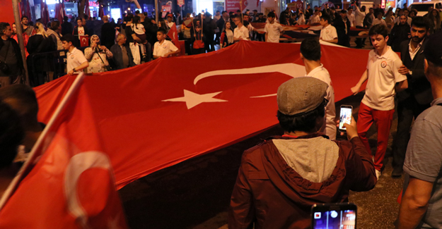 Samsun'da Fener alayı düzenlendi