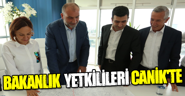 Bakanlık Yetkilileri Canik'te