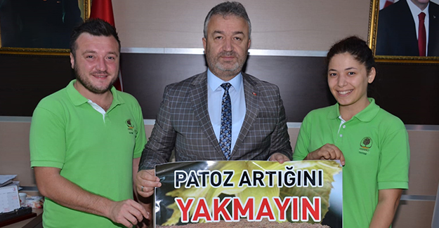 Patoz Artığını Yakmayın, Gübre Yapın.