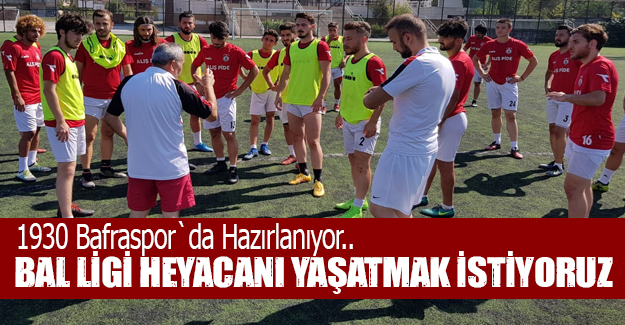 Bafraspor'da Sezon Hazırlıkları Devam Ediyor
