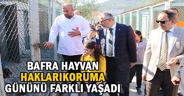 Bafra Hayvan Hakları Koruma Gününü Farklı Yaşadı