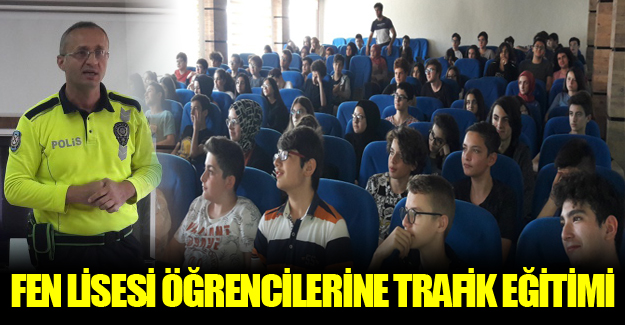 Bafra Fen Lisesi Öğrencilerine Trafik Eğitimi