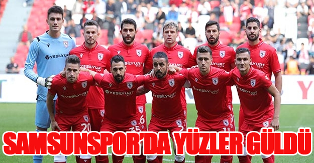 Samsunspor evinde farklı yendi