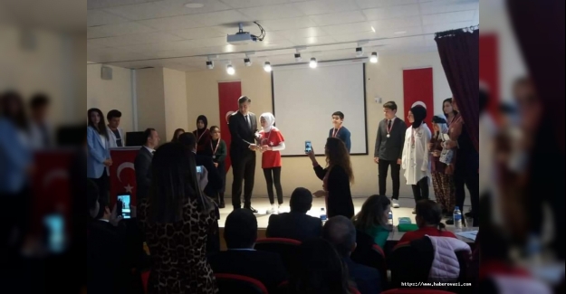 Bafra Fatih Ortaokulu birinci oldu