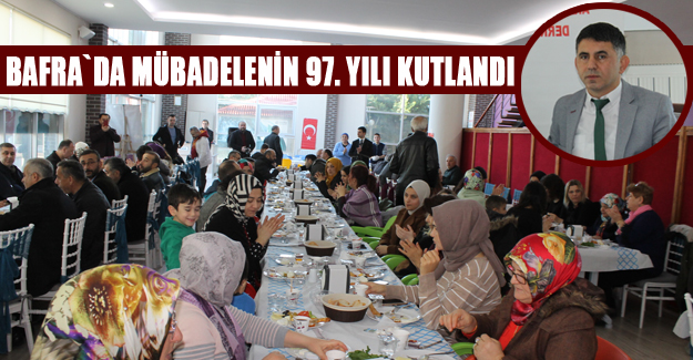 Bafra`da Mübadelenin 97. yılı kutlandı