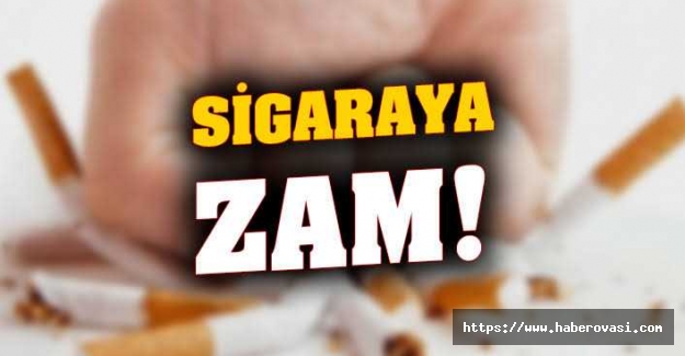 Sigaraya zam!