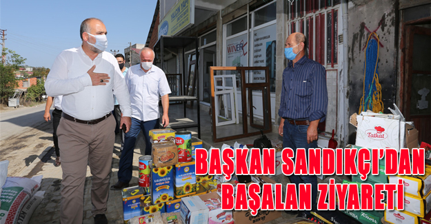 Başkan Sandıkçı’dan Başalan Ziyareti