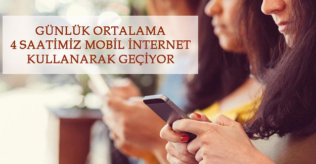 İnternet'te dünya ortalamasının üzerindeyiz