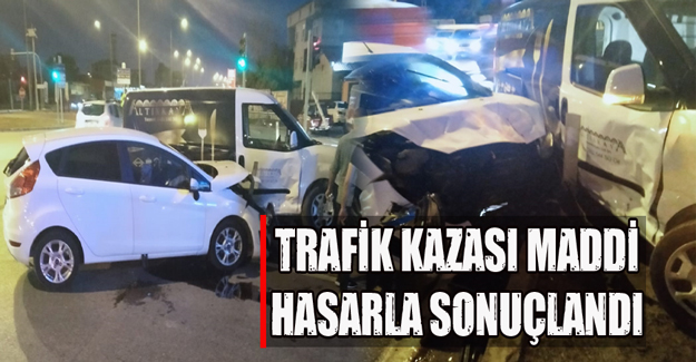 Bafra'da trafik kazası