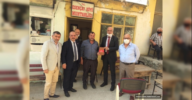 MHP Bafra İlçe Başkanlığı`ndan Mahalle Ziyaretleri