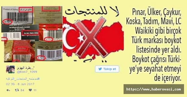 Suudi Arabistan'dan Türk mallarına boykot!