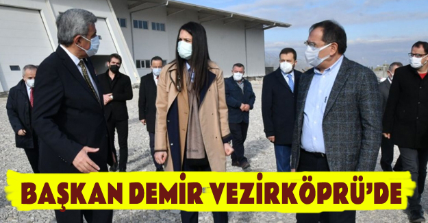 Başkan Demir Vezirköprü’de