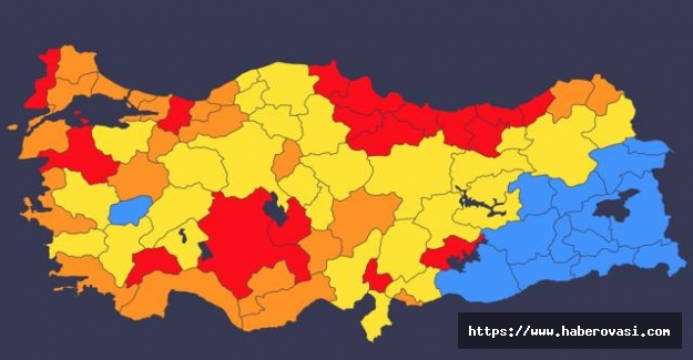 İl il riskli bölgelere yenileri eklendi