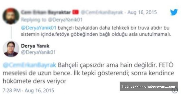 Yeni Bakan Bahçeli'ye çapsız demişti