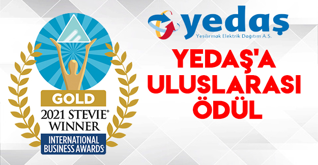 Yedaş'a Uluslarası Ödül